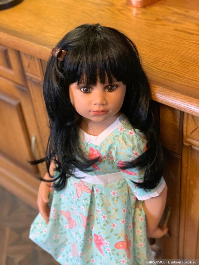 Кукла коллекционная большая от Моники Левениг (фото 3)