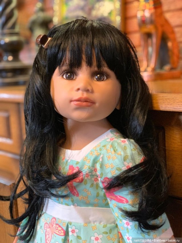 Кукла коллекционная большая от Моники Левениг (фото 4)