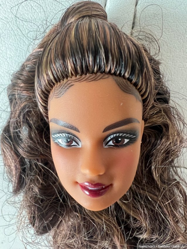 #2 Голова Барби праздничная (фото 8)