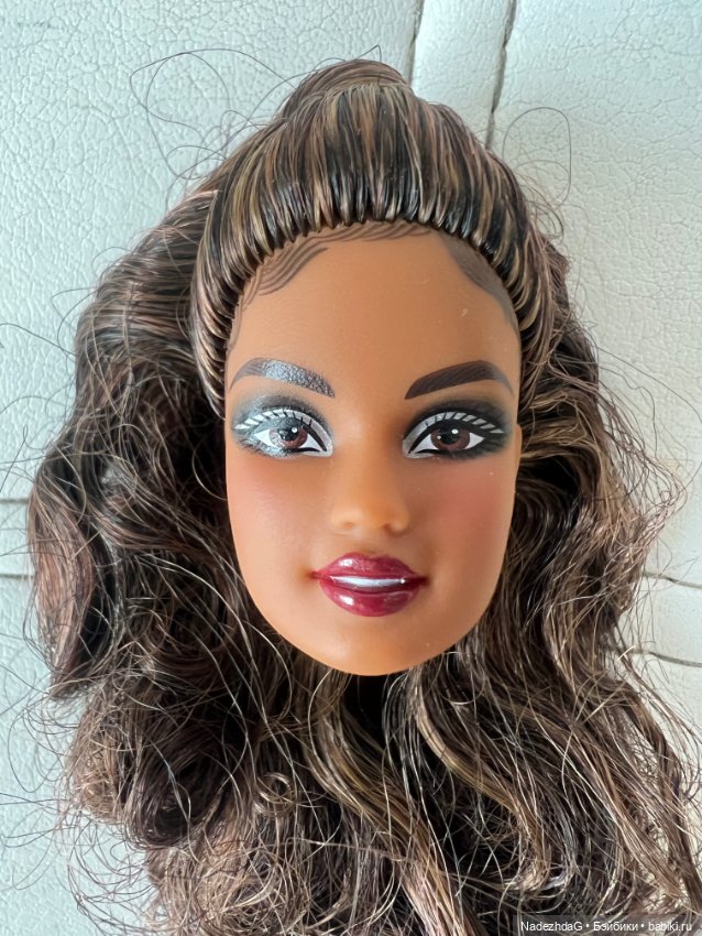 #2 Голова Барби праздничная (фото 3)