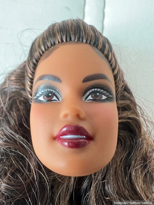 #2 Голова Барби праздничная (фото 7)