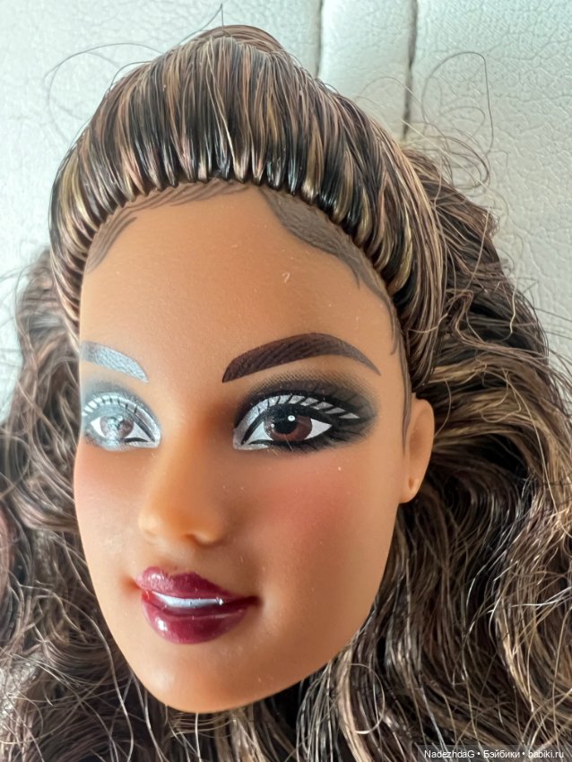 #2 Голова Барби праздничная (фото 6)