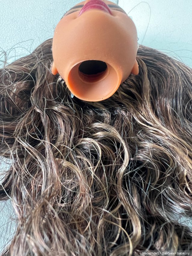 Голова Барби праздничная — Тела и головы для кукол (фото 10)