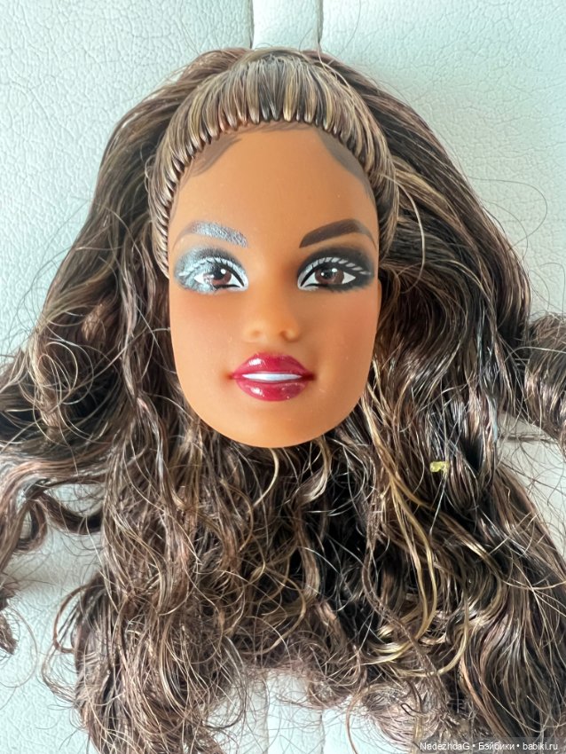 Голова Барби праздничная — Тела и головы для кукол (фото 9)