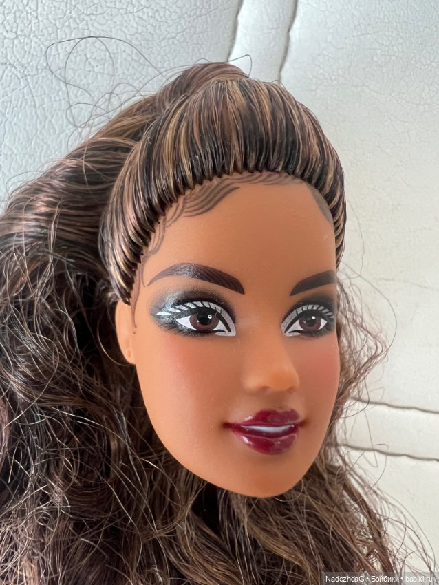 #2 Голова Барби праздничная (фото 5)