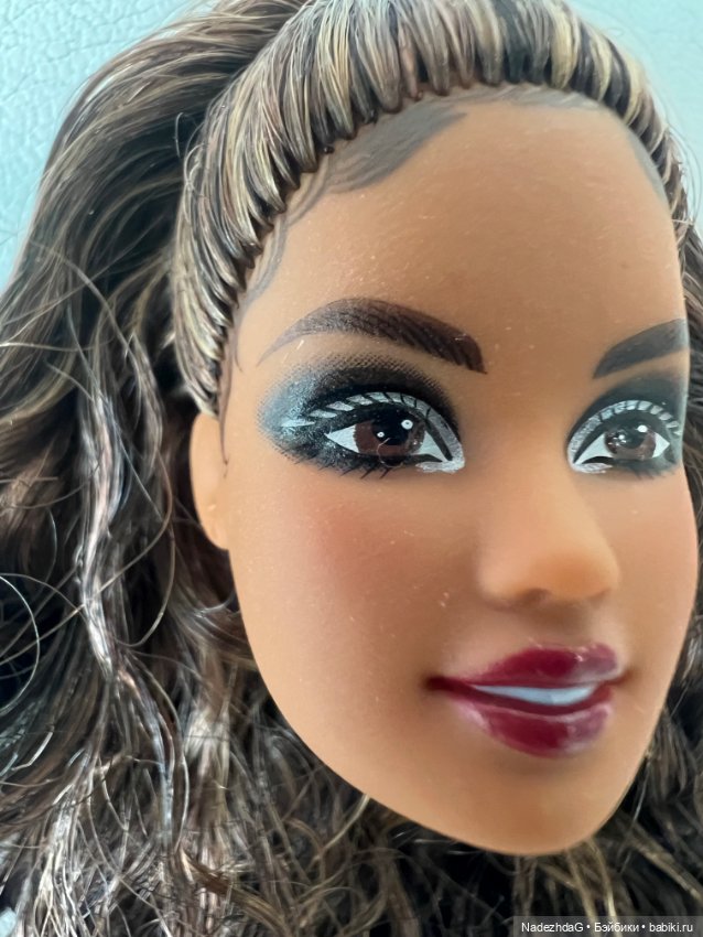 Голова Барби праздничная — Тела и головы для кукол (фото 4)