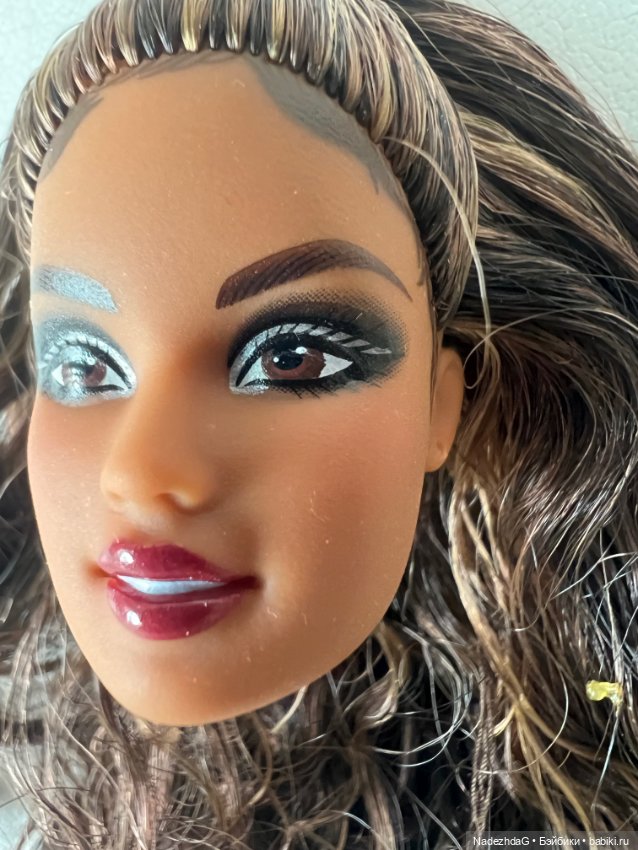 Голова Барби праздничная — Тела и головы для кукол (фото 5)