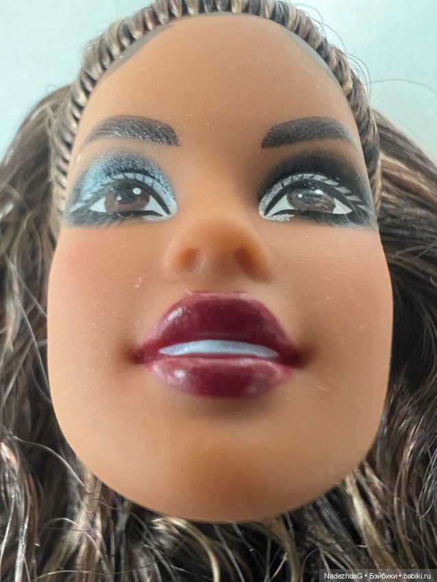 Голова Барби праздничная — Тела и головы для кукол (фото 7)