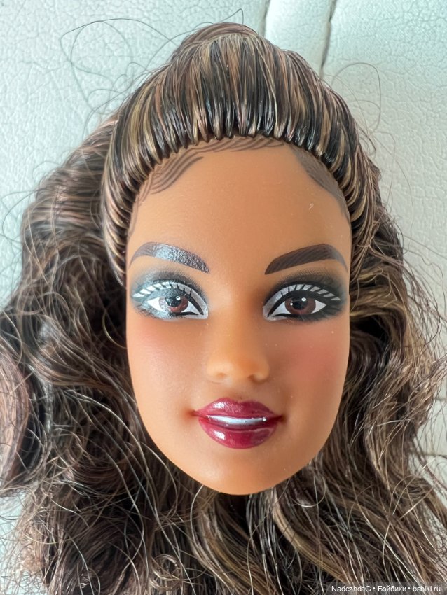 #2 Голова Барби праздничная (фото 4)