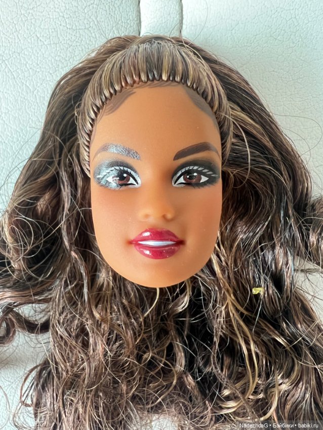 Голова Барби праздничная — Тела и головы для кукол (фото 2)