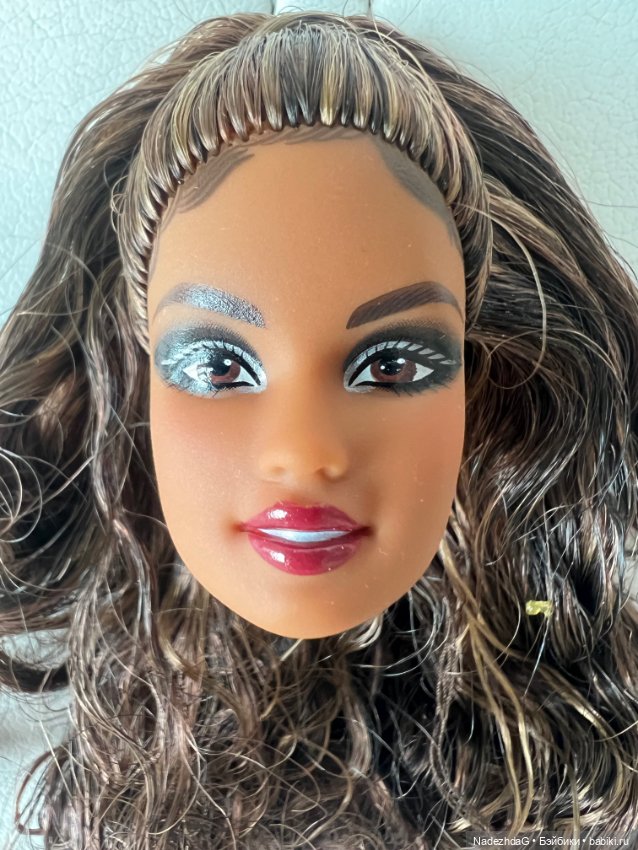 Голова Барби праздничная — Тела и головы для кукол (фото 8)