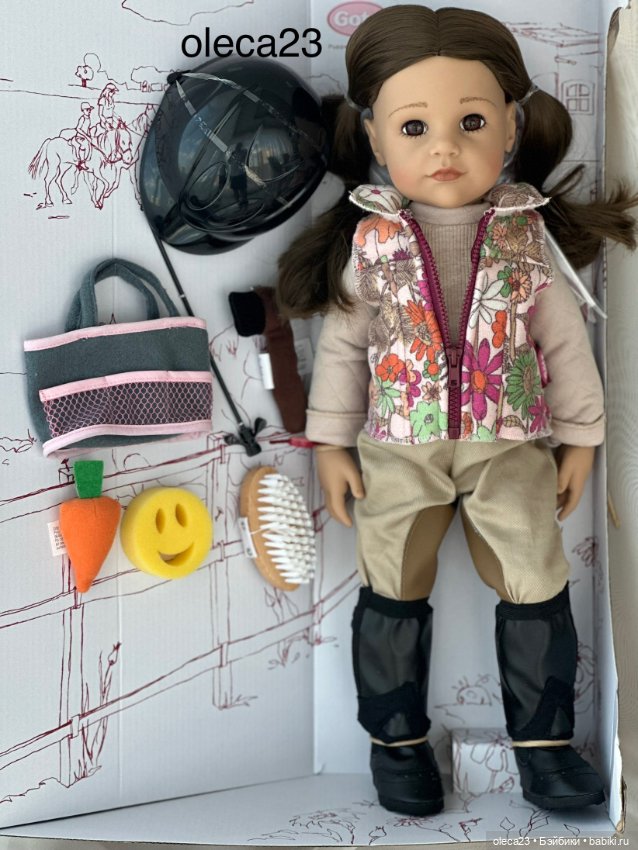 Кукла Gotz Ханна наездница 2024 год