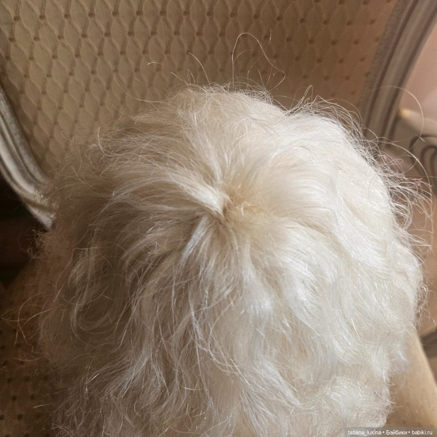 Парики натуральные 25-27, 21-23см для кукол (фото 2)