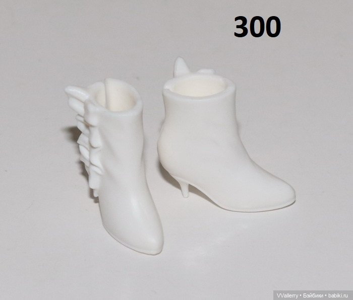 Белая обувь на барби (несколько) (фото 4)