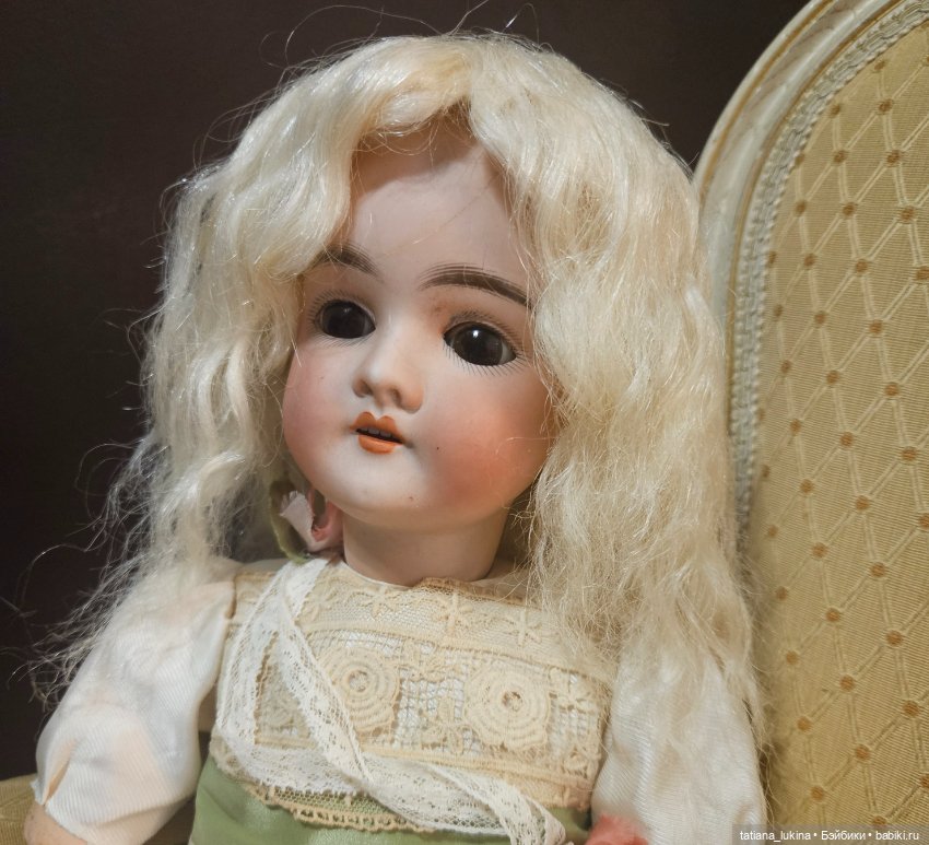 Парики натуральные 25-27, 21-23см для кукол (фото 3)