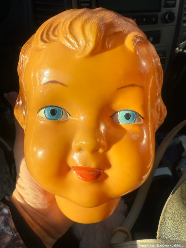 Голова куклы ссср целлулоид