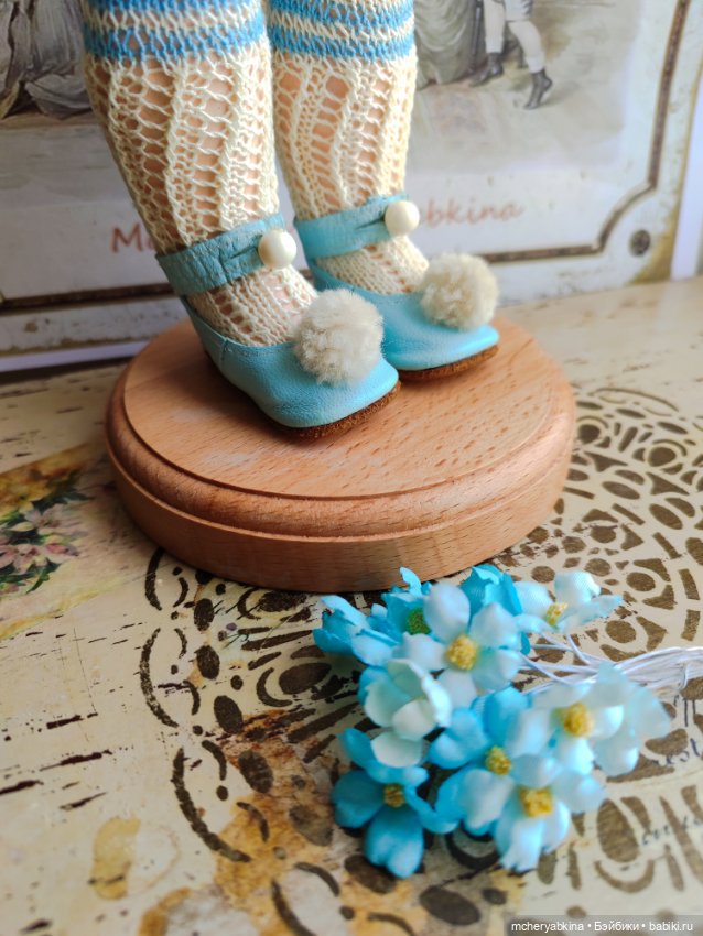 Туфли для кукол на ножки 5-5,5 см. Скидка (фото 2)