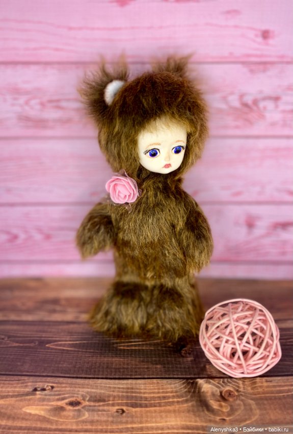 Тедди Долл Люся💕 — Авторские игрушки (фото 8)