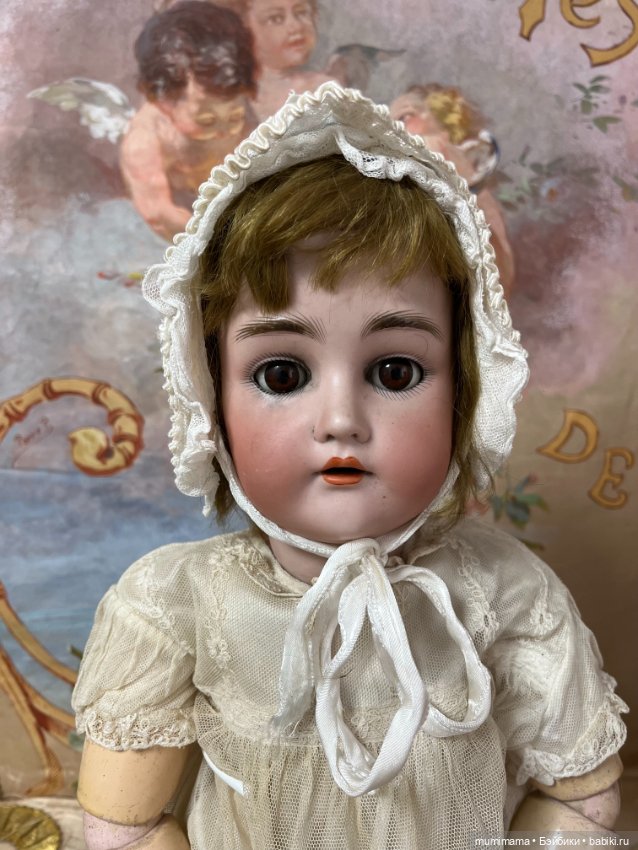 Большая антикварная немочка Kammer/Reinhardt/SH 66 рост 66 см (фото 9)