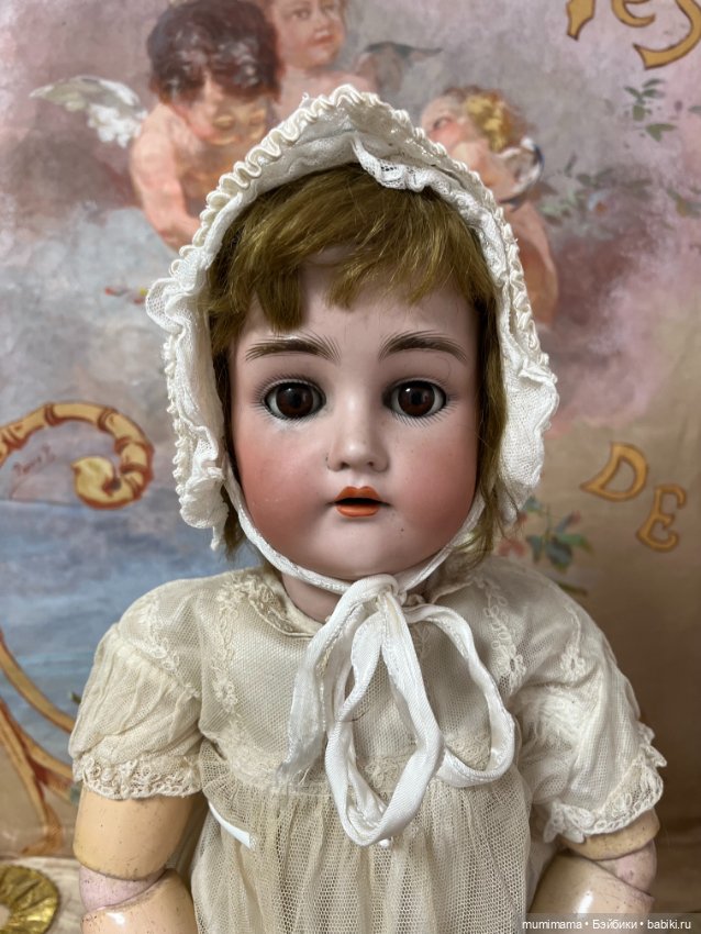 Большая антикварная немочка Kammer/Reinhardt/SH 66 рост 66 см (фото 8)