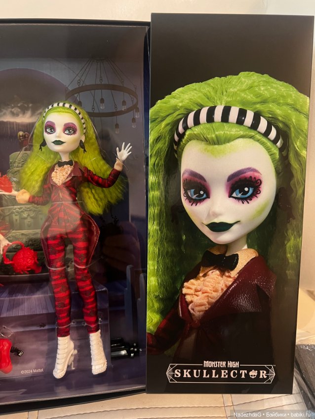 Делю набор Монстр Хай Битлджус и Лидия
