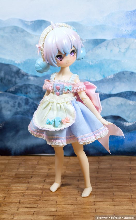 Аутфит от чайного зайца "Фруктовый чай" Ufdoll 1/6 (фото 3)