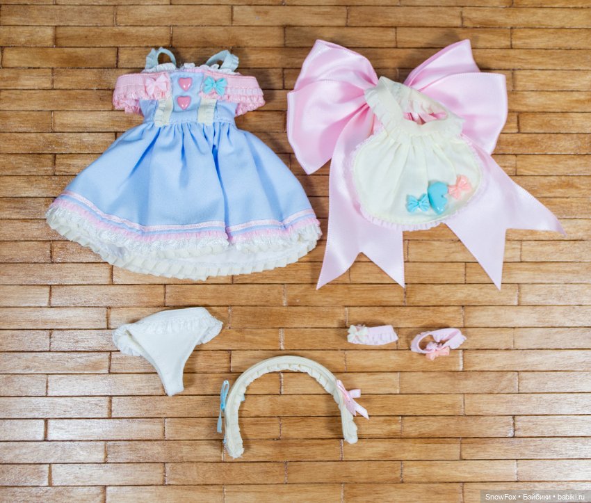 Аутфит от чайного зайца "Фруктовый чай" Ufdoll 1/6