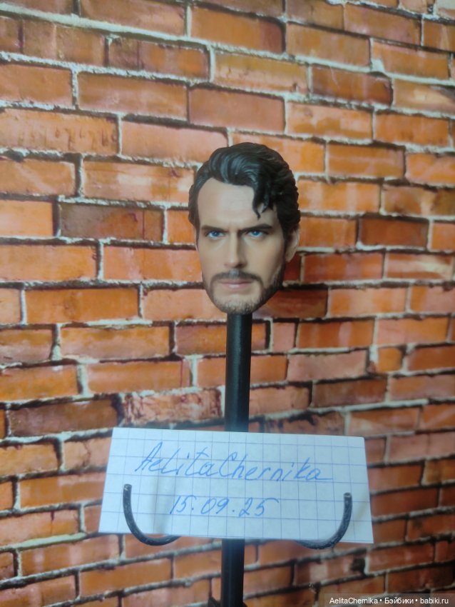 Голова экшн Генри Кевилл — Части шарнирных кукол (не BJD) (фото 2)