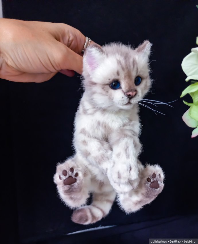 Бенгал. Мягкая игрушка котенок (фото 2)