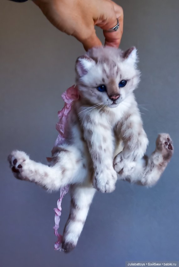 Бенгал. Мягкая игрушка котенок (фото 7)