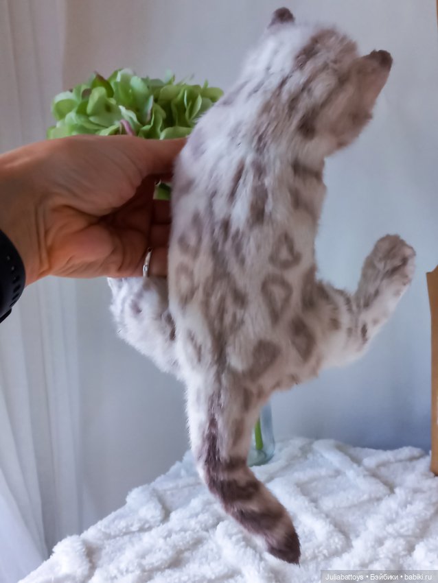 Бенгал. Мягкая игрушка котенок (фото 5)