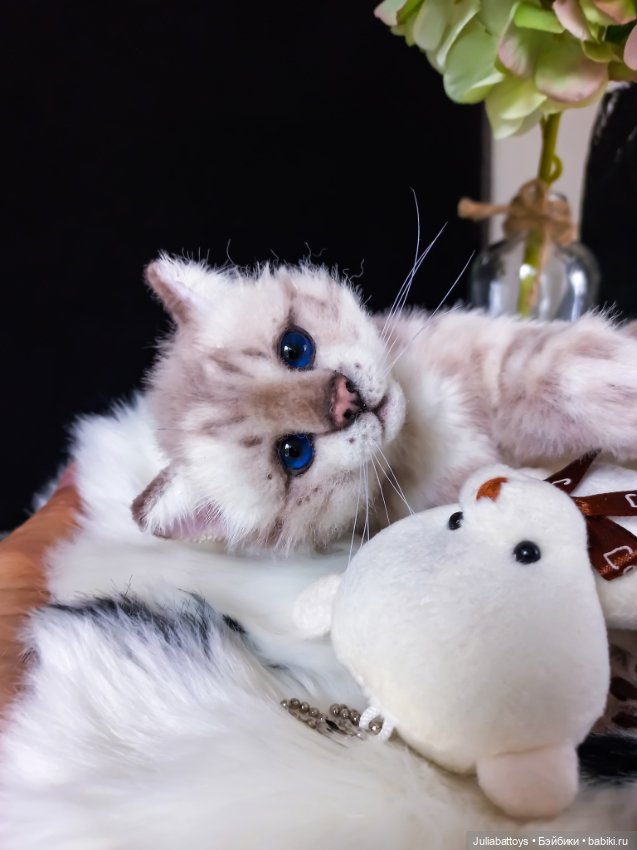 Бенгал. Мягкая игрушка котенок