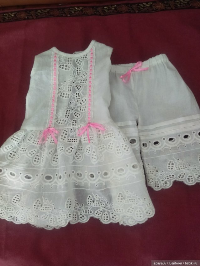 Скидка! Нижнее белье для антикварной куклы (фото 6)