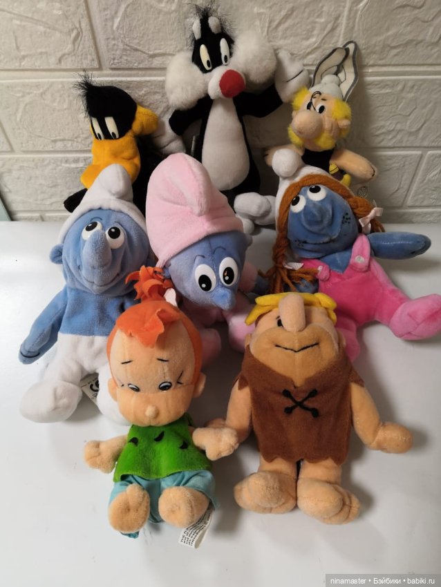 Киндеры. Макси. Мягкие игрушки