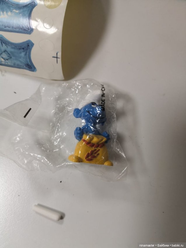 Киндер. Макси. Смурф на мельнице (фото 2)