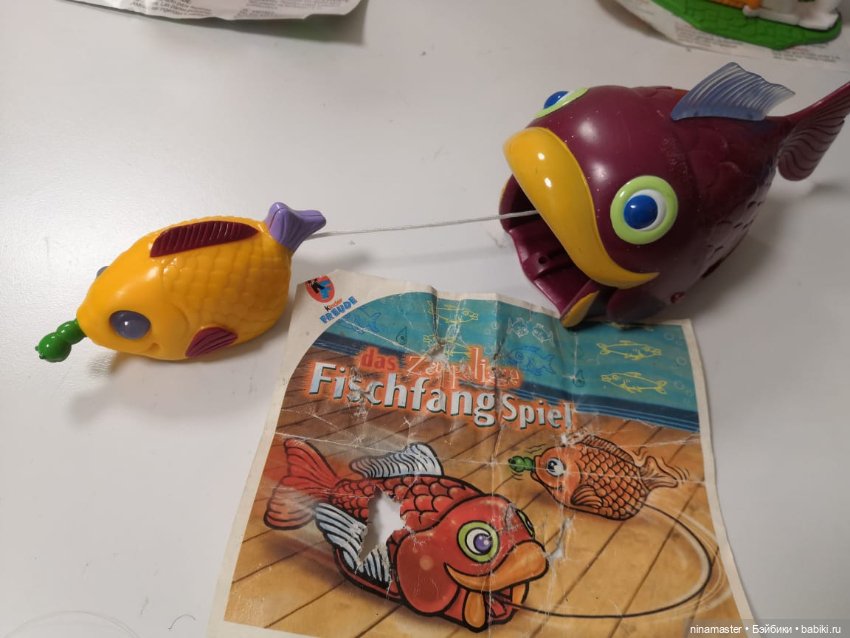 Киндер. Макси. Рыбалка — Коллекционные фигурки (фото 2)