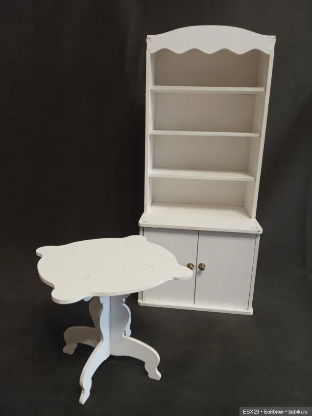 Буфет и стол для кукол до 30 см
