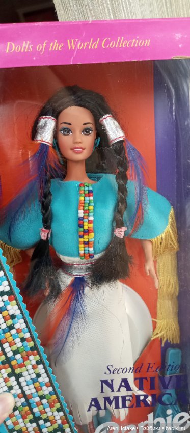 Barbie Native American NRFB НРФБ (фото 3)