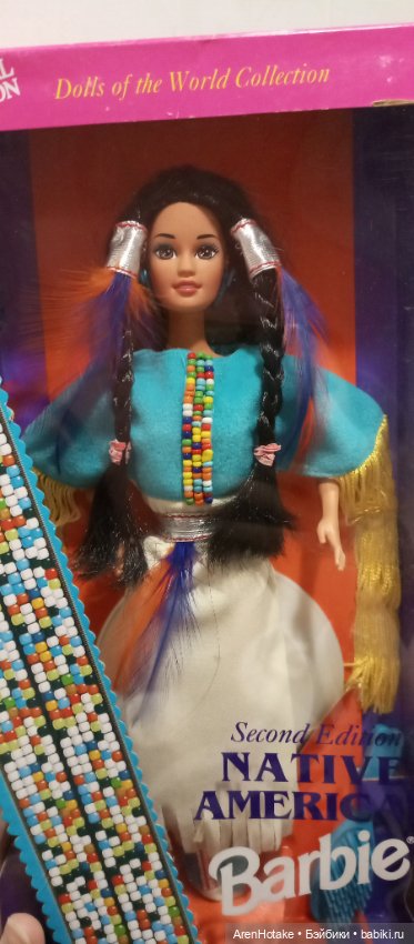 Barbie Native American NRFB НРФБ (фото 5)