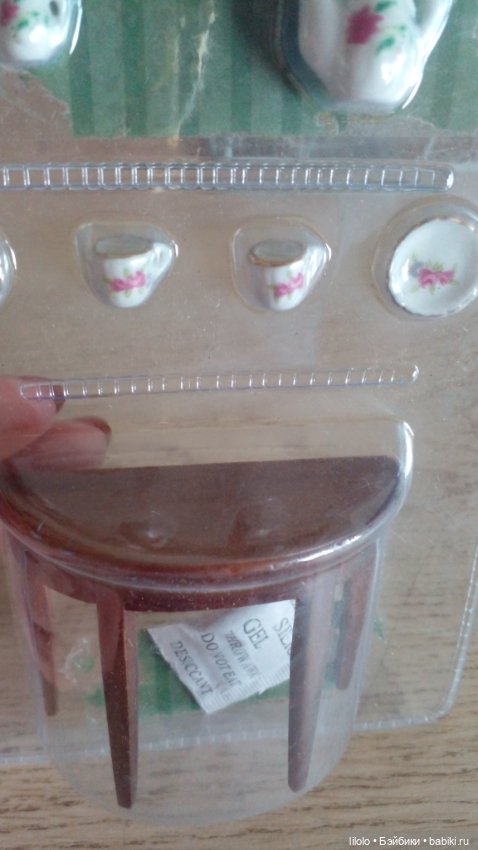 Консоль с сервизом из коллекции Кукольный дом (фото 2)