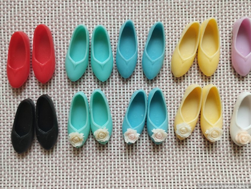 Обувь для Барби стандартной, высокой, пышки, Поппи Паркер (фото 5)