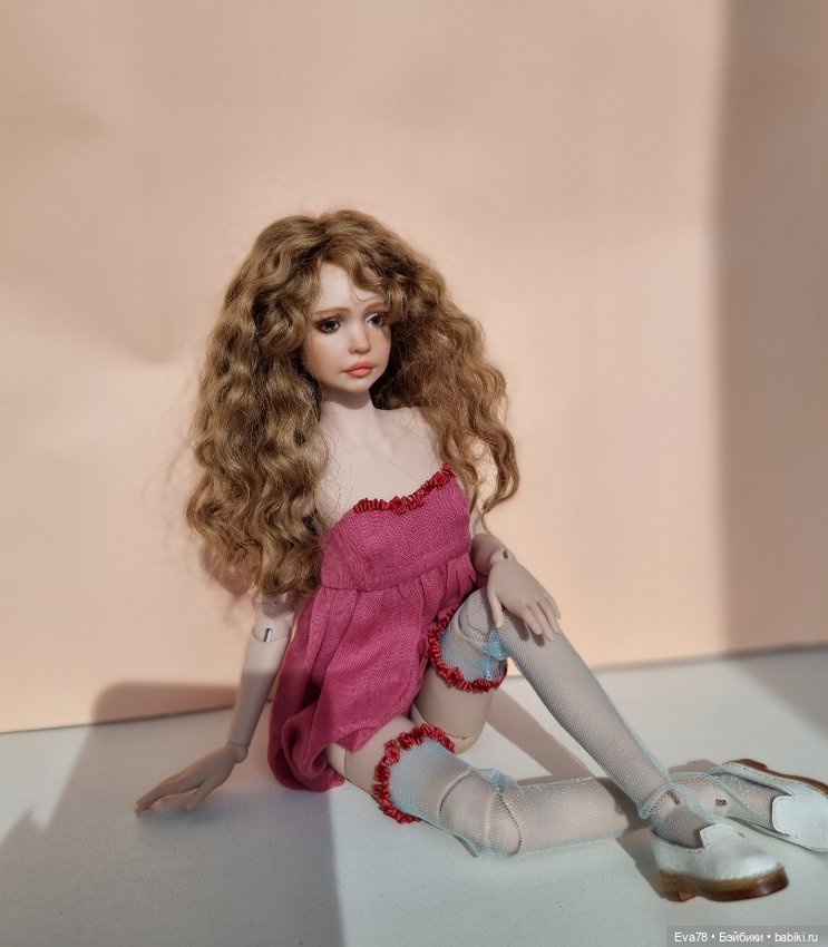 Парик на куколку tender creation