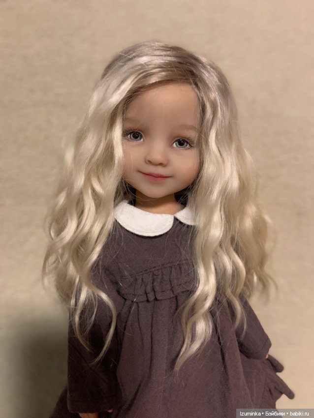 Парик натуральный для кукол Дианы Эфнер (Dianna Effner)