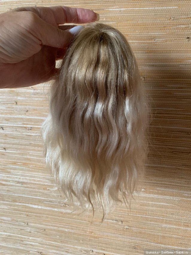 Парик натуральный для кукол Дианы Эфнер (Dianna Effner) (фото 3)