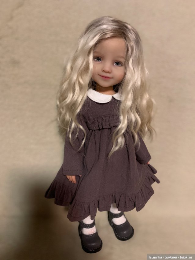 Парик натуральный для кукол Дианы Эфнер (Dianna Effner) (фото 5)