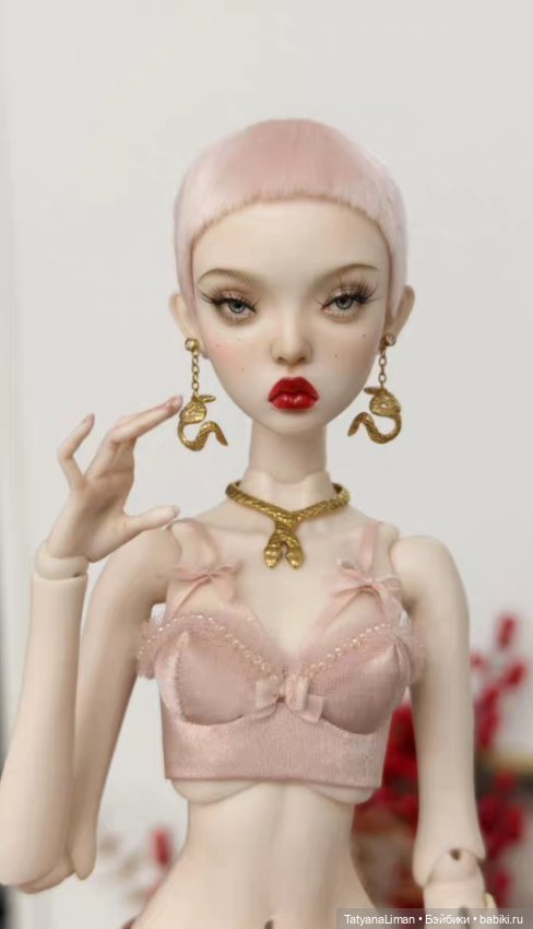 Комплект украшений Пернатый змей Popovy-sisters