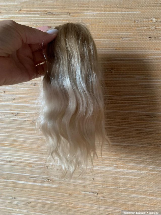 Парик натуральный для кукол Дианы Эфнер (Dianna Effner) (фото 7)