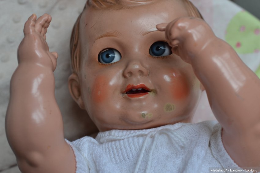 Винтажная кукла Franz Schmidt