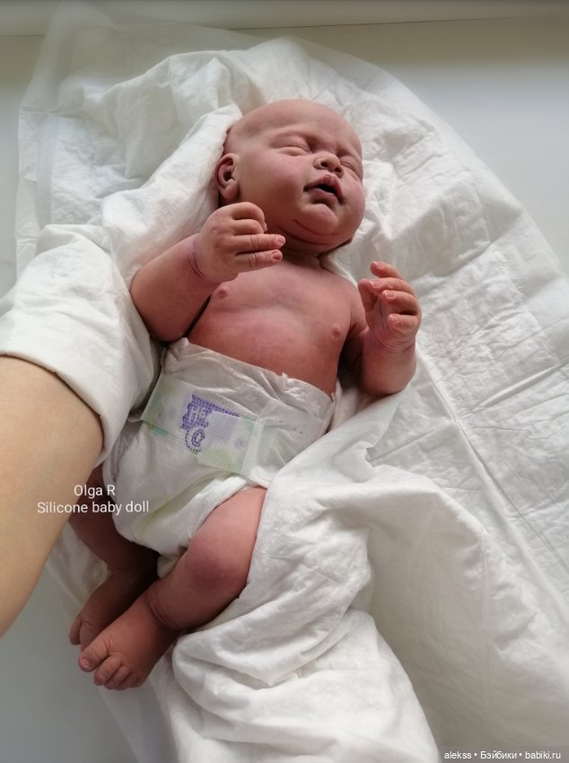 Авторская, силиконовая кукла (фото 6)