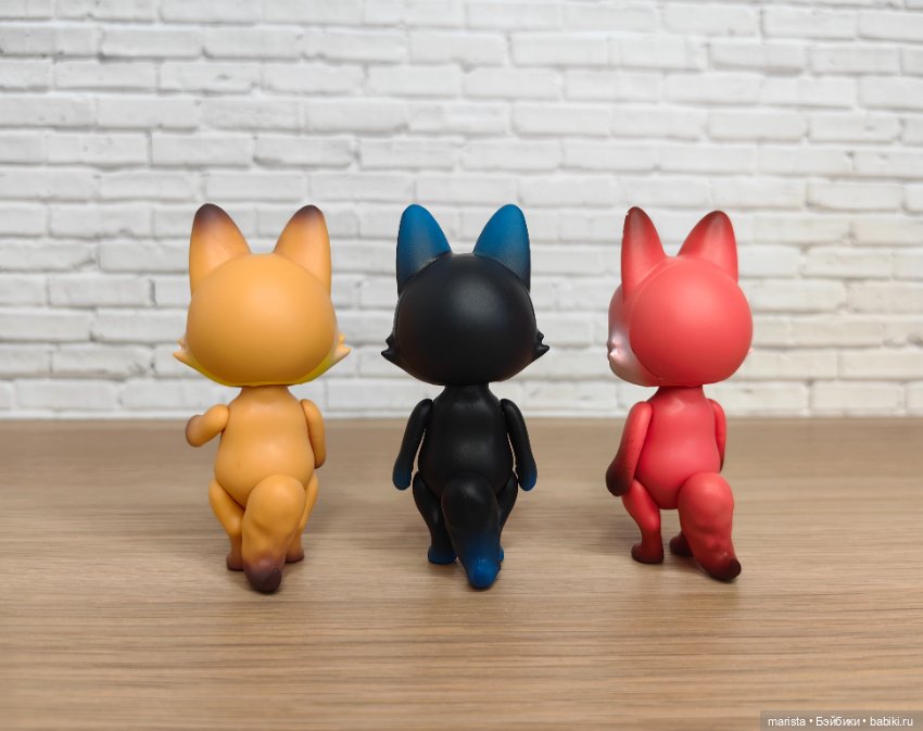 Лисички гасяпоны — Коллекционные фигурки (фото 4)